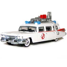 Hot Wheels 2013 Retro Entertainment Ghostbusters ECTO-1 pneus de borracha X8919