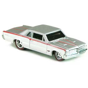 Hot Wheels Boulevard 2012 64 Pontiac GTO W4649 pneus de borracha