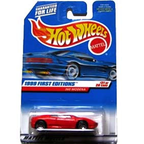 Hot Wheels Coleção 1999 Ferrari 360 Modena 23902 series 21/26