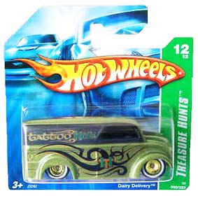 Hot Wheels Coleção 2006 Dairy Delivery T Hunt (Treasure Hunts) series 050 J3292
