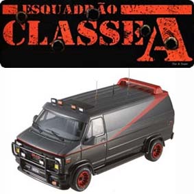 Hot Wheels Elite Furgão Esquadrão Classe A :: A-Team Hot-Wheels escala 1/43