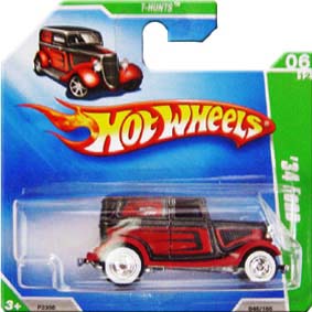 Hot Wheels Guia 2009 34 Ford Super T-Hunt$ P2368 series 06/12 048/166 