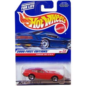 Hot Wheels Linha 2000 Miniatura da Ferrari 365 GTB/4 23928 series 1/36