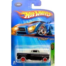 Hot Wheels Poster 2005 56 Flashsider T-Hunt G6740 series 125 5/12 Super Raro