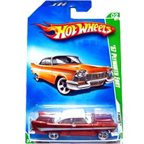 Hot Wheels Treasure Hunt$ 2009 57 Plymouth Fury THunt P2364 series 02/12 044/190