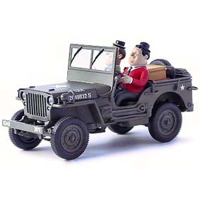 Jeep do Gordo e o Magro ( Willys Jeep Laurel & Hardy Adventures ) escala 1/32