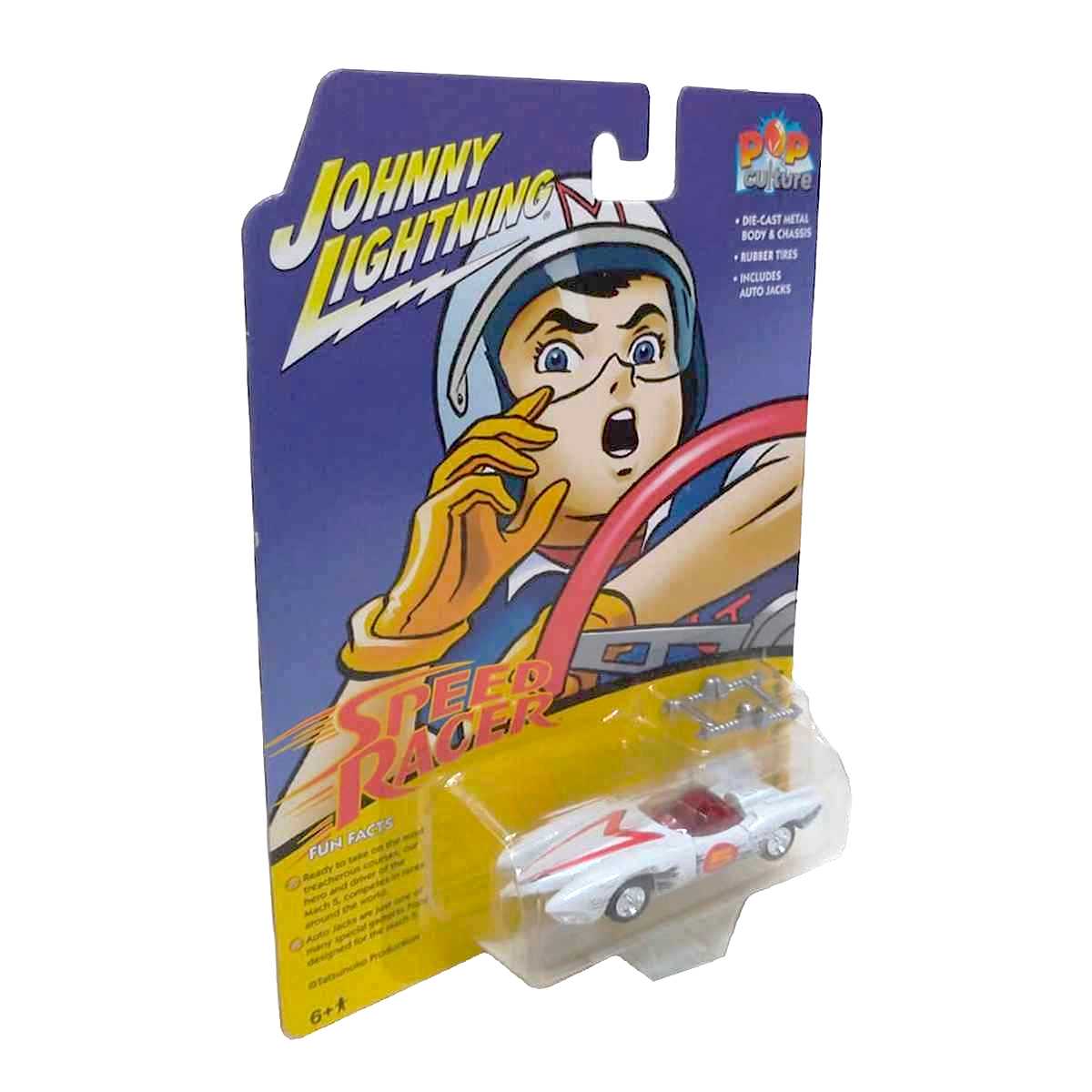 Johnny Lightning Speed Racer release 2 Mach 5 pneus de borracha JLPC004 escala 1/64