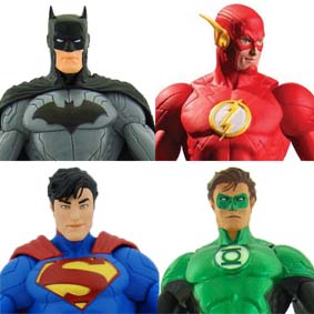 Justice League New 52 box set action figure DC Collectibles Liga da Justiça Novos 52
