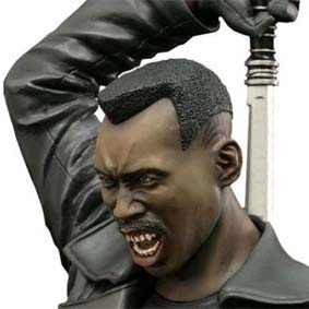 Kotobukiya do Brasil Blade O Caçador de Vampiros Fine Art Bust - Marvel Movie 