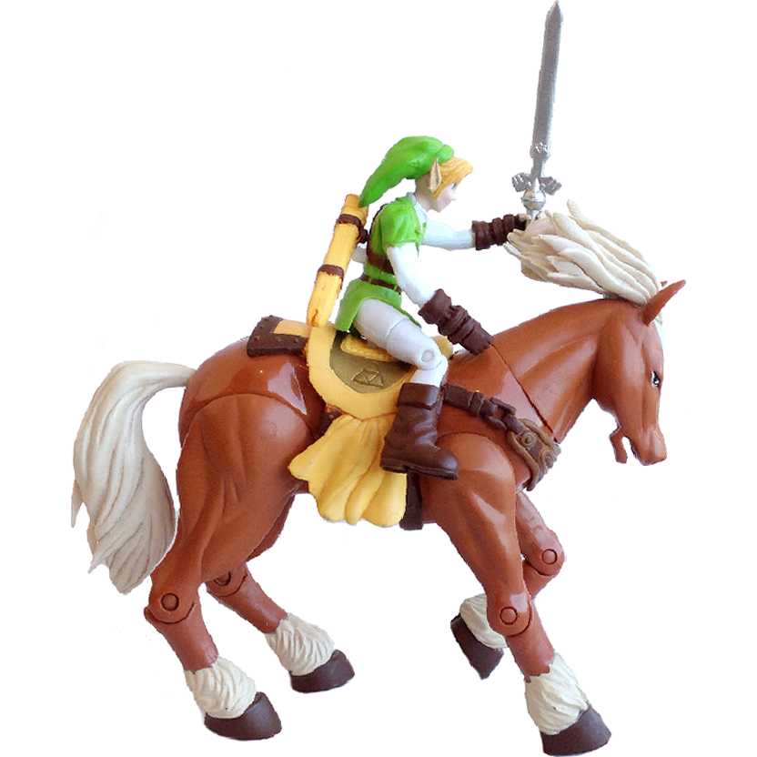 Legend Of Zelda Link + Epona Nintendo Action Figure Toy Biz Ocarina Of