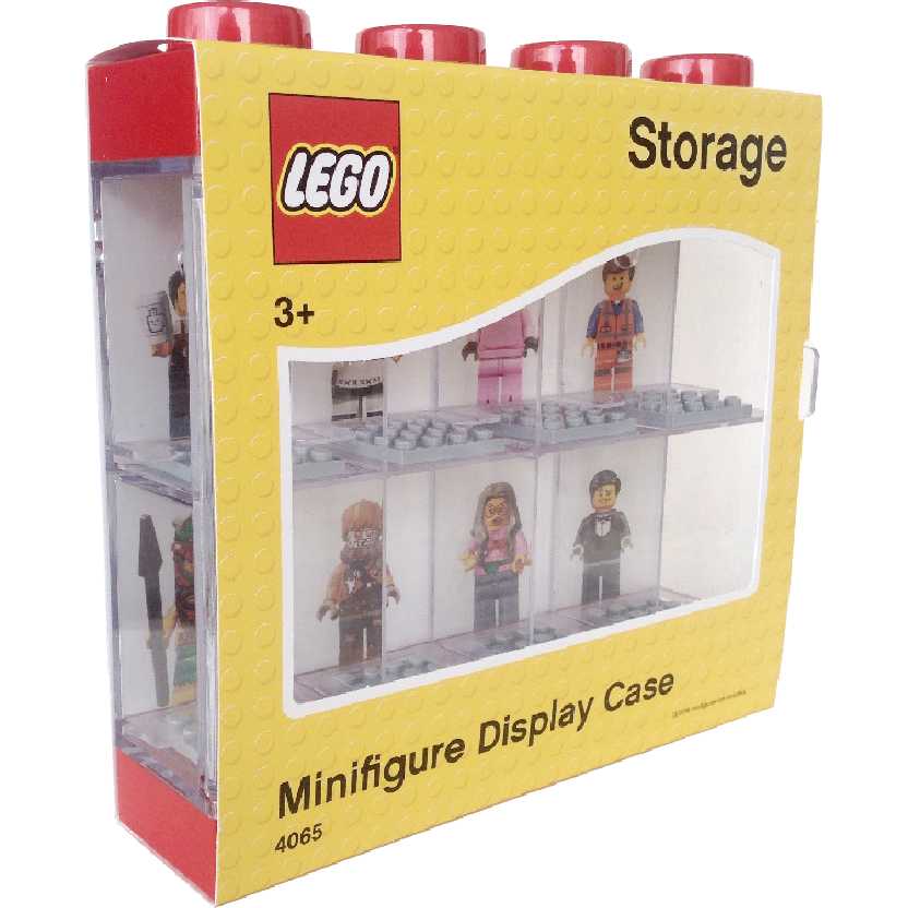 Lego Minifigure Display Case Storage Caixa protetora para bonecos Lego #4065
