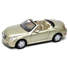 Lexus miniature cars SC430 convertible / Motormax escala 1/18