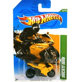 Linha 2012 Hot Wheels Treasure Hunts 12 Ducati 1098 V5340 series 2/15 52/247
