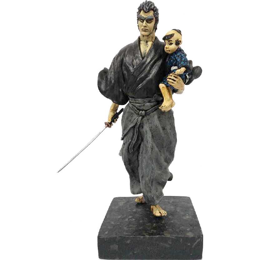 Lobo Solitário ( Kozure Okami ) Itto Ogami e seu filho Daigoro : O Samurai Fugitivo em resina