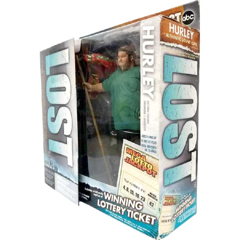 Lost - Hurley c/ som McFarlane Toys Action Figures