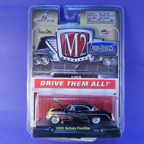 M2 Machines Miniaturas de Carros Antigos 1/64 DeSoto Fireflite (1955) 31500 R12