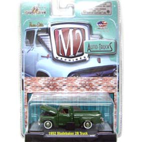M2 Machines Miniaturas Studebaker 2R Pickup Truck (1952) Auto-Thentics R17 31500 