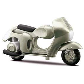 Maisto Vespa 1/18 Diecast :: Miniatura da Vespa 125 Circuito (1950)