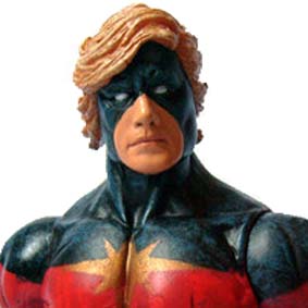 Marvel Select Captain Marvel action figure - Capitão Marvel boneco Diamond