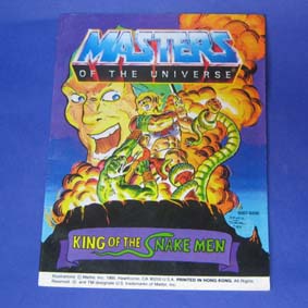 Masters of the Universe Vintage Comic Book - King of the Snake Men