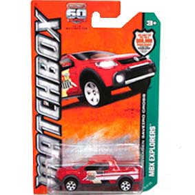 Matchbox 2013 60th Anniversary Volkswagen Saveiro Cross vermelha 89/120 Y0877