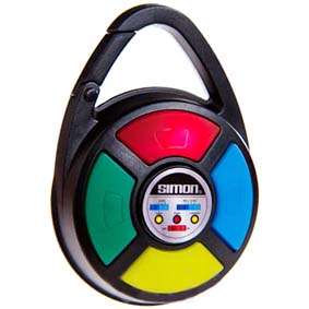 Mini Brinquedo Genius da Estrela (Simon) com som e luz