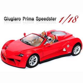 Miniatura Bburago no Brasil escala 1/18 :: Giugiaro Prima Speedster Burago