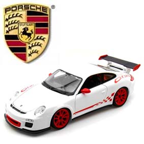 Miniatura Burago escala 1/18 - Porsche 911 (997) GT3 RS