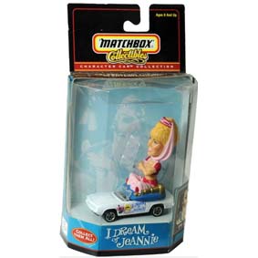 Miniatura Camaro SS (1969) com Jeannie é um Gênio Matchbox escala 1/64