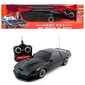 Miniatura da Super Máquina KITT R/C (Controle Remoto) luz e som