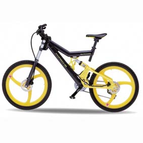 Miniatura de Bicicleta Porsche Bike FS Evolution