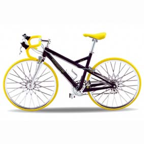 Miniatura de Bicicleta Porsche Bike R