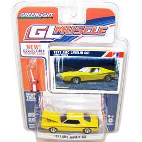 Miniatura de Carrinhos Greenlight escala 1/64 AMC Javelin SST (1971) R2 13020