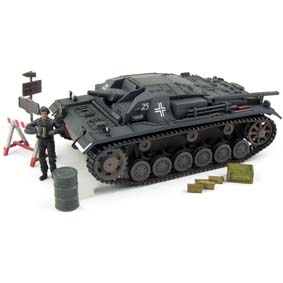 Miniatura de Tanque de Guerra Alemão Sturmgeschutz III AUSF. (1941) 1/32