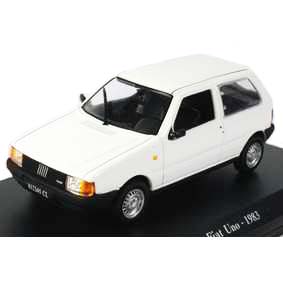 Miniatura do Fiat Uno (1983) 2 portas Norev escala 1/43