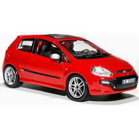 Miniatura do Punto EVO FIAT marca Bburago escala 1/24
