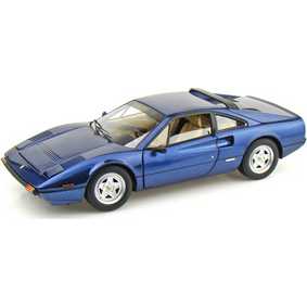 Miniatura Ferrari 308 GTB Hot Wheels Elite com farois escamoteáveis e acarpetado