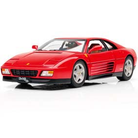 Miniatura Hot Wheels Elite escala 1/18 :: Ferrari 348 tb (1989) Limited Edition 1 of 5000
