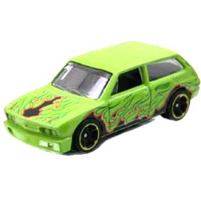 Miniatura VW Brasilia verde / Hot Wheels Catálogo 2012 V5610 series 5/10 155/247
