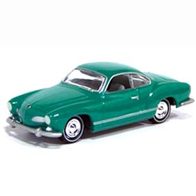 Miniatura VW Volkswagen Karmann Ghia (1966) Johnny Lightning escala 1/64