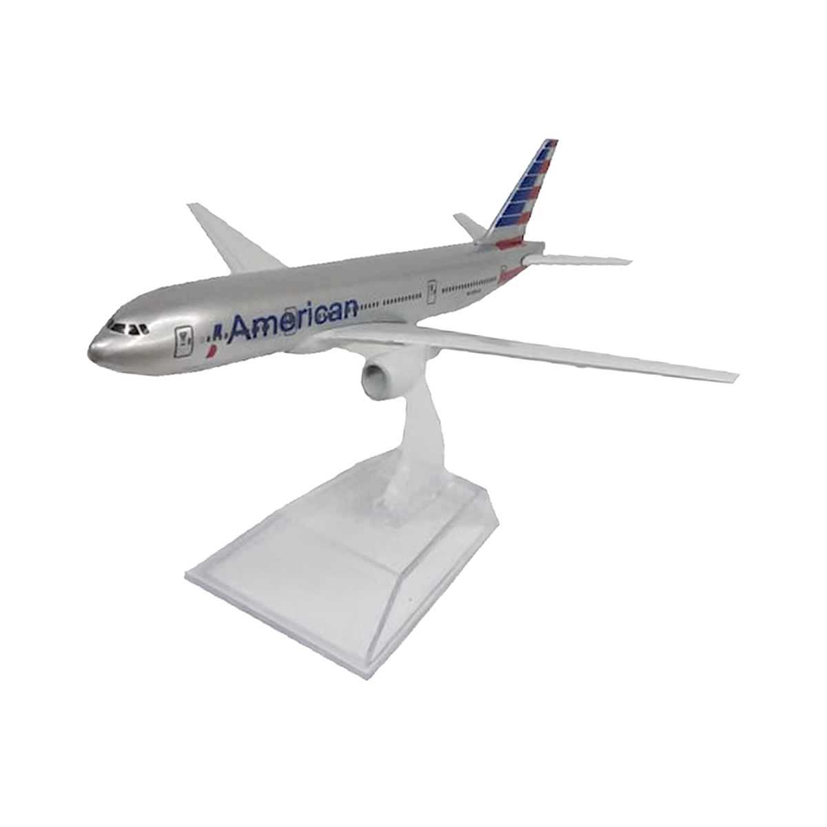 Miniaturas Aviões Comerciais Boeing 777 American Airlines Aviões Comerciais em metal
