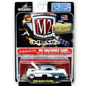 Miniaturas da M2 Machines Carros de metal 1/64 DeSoto Fireflite (1955) 31500 R09