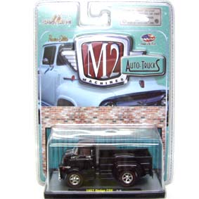 Miniaturas da M2 Machines escala 1/64 Dodge COE Truck (1957) Auto-Thentics R17 31500 