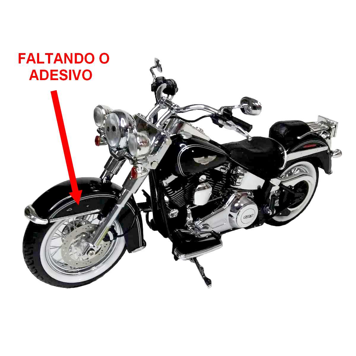 Miniaturas Highway Diecast 1/12 :: Harley-Davidson FLSTN Softail Deluxe (2012) SEM ADESIVOS