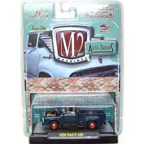 Miniaturas M2 escala 1/64 Ford F-100 Pickup Truck (1956) Auto-Thentics R17 31500 