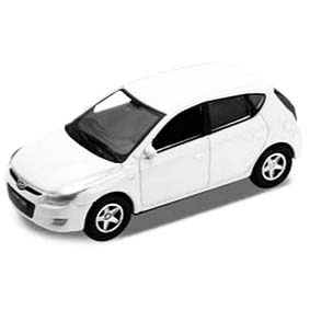 Miniaturas Welly escala 1/64 Miniatura Hyundai i30