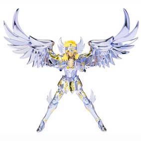 Myth Cloth Hyoga v4 God Cloth Boneco armadura divina Cisne Bandai original 
