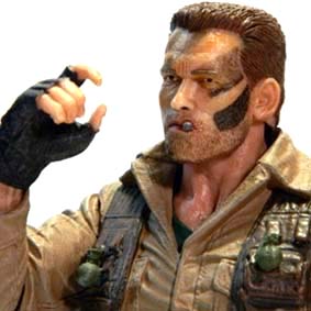 Neca Predator Jungle Extraction Dutch ( Arnold Schwarzenegger ) Predador series 8