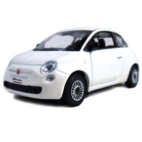 Novo Fiat 500 2012 cor branca marca Norev escala 1/43