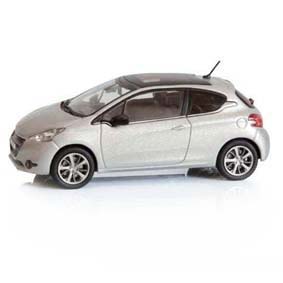 Peugeot 208 Ice Velvet ( Norev ) escala 1/43 com caixa de acrílico
